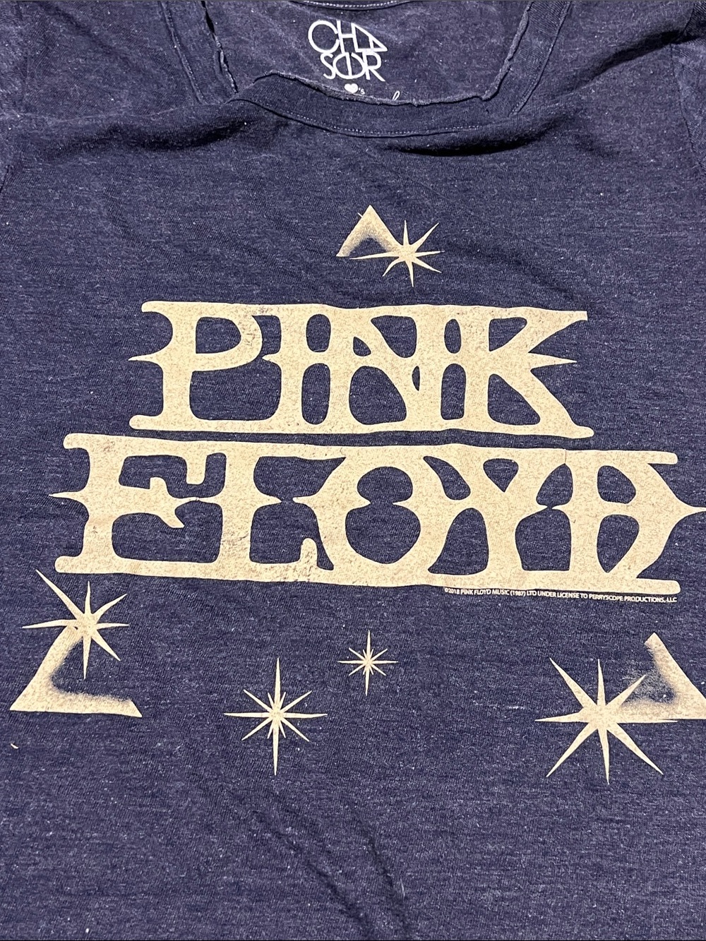 Free People Chaser Pink Floyd Tee Shirt Size Large Made in USA - Picture 4 of 10